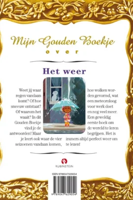 Alternative view of Mijn Gouden Boekje over het weer