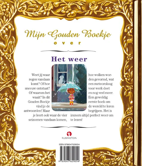 Mijn Gouden Boekje over het weer | 9789047629054 Mijn Gouden Boekje over het weer - Afbeelding 2