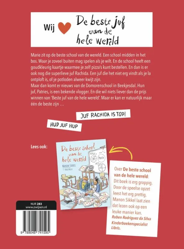 De beste juf van de hele wereld | 9789048741595 De beste juf van de hele wereld - Afbeelding 2