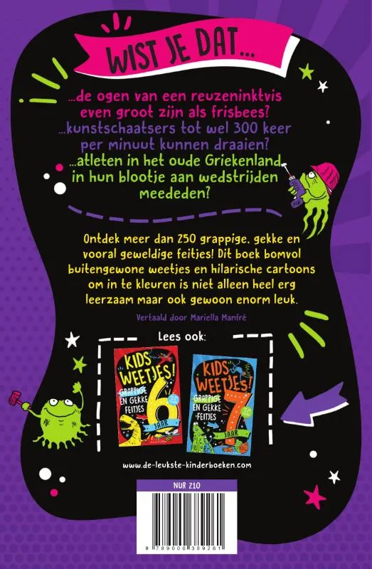 Grappige en gekke feitjes 7 jaar | 9789000389261 Grappige en gekke feitjes 7 jaar - Afbeelding 2