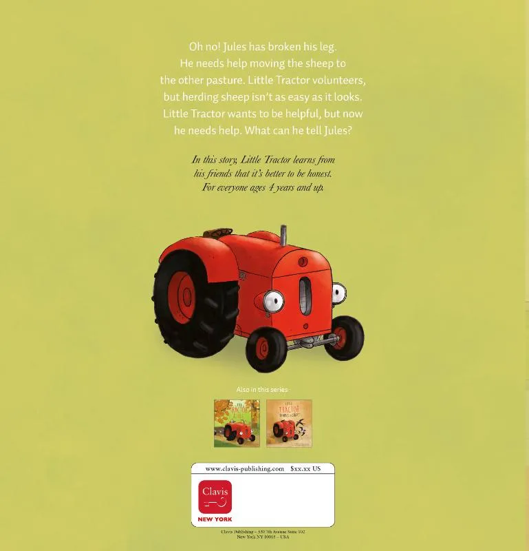 Little Tractor Tells a Fib | 9798890633132 Little Tractor Tells a Fib - Afbeelding 2