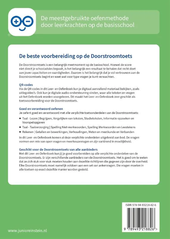 Doorstroomtoets | 9789493218826 Doorstroomtoets - Afbeelding 2