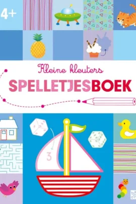 Spelletjesblok met viltstift 5+