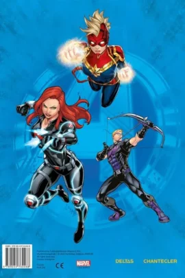 Alternative view of Marvel Avengers Color kleurblok / Marvel Avengers bloc de coloriage