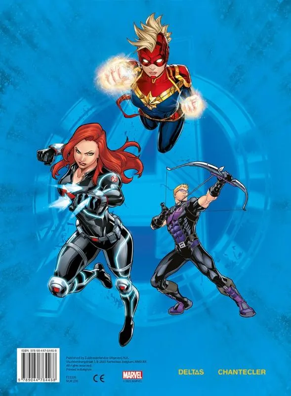 Marvel Avengers Color kleurblok / Marvel Avengers bloc de coloriage | 9789044764468 Marvel Avengers Color kleurblok / Marvel Avengers bloc de coloriage - Afbeelding 2