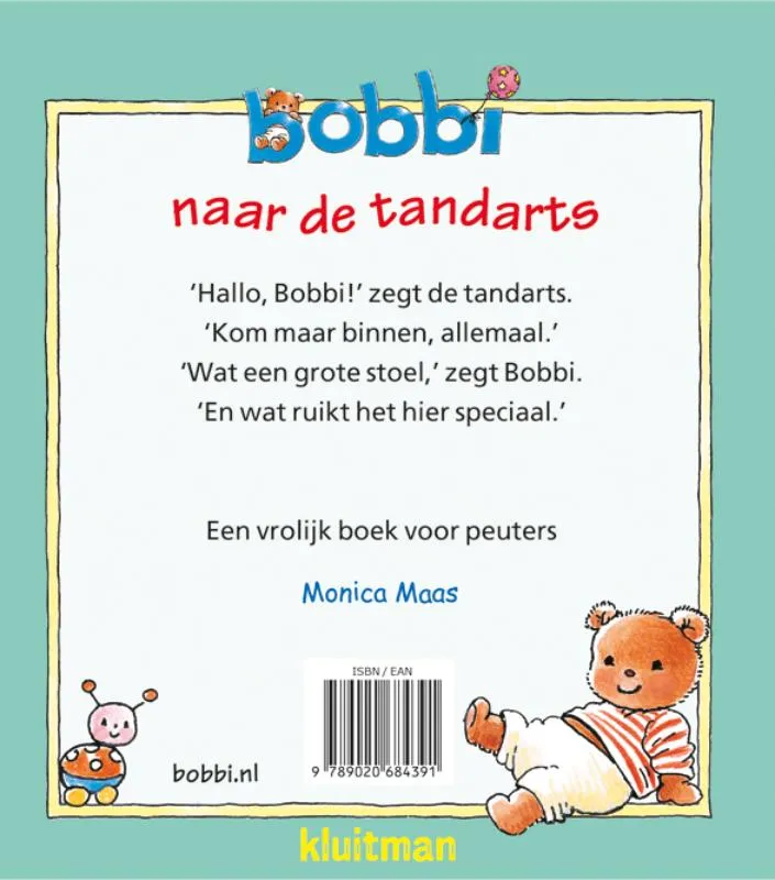 Bobbi naar de tandarts | 9789020684391 Bobbi naar de tandarts - Afbeelding 2