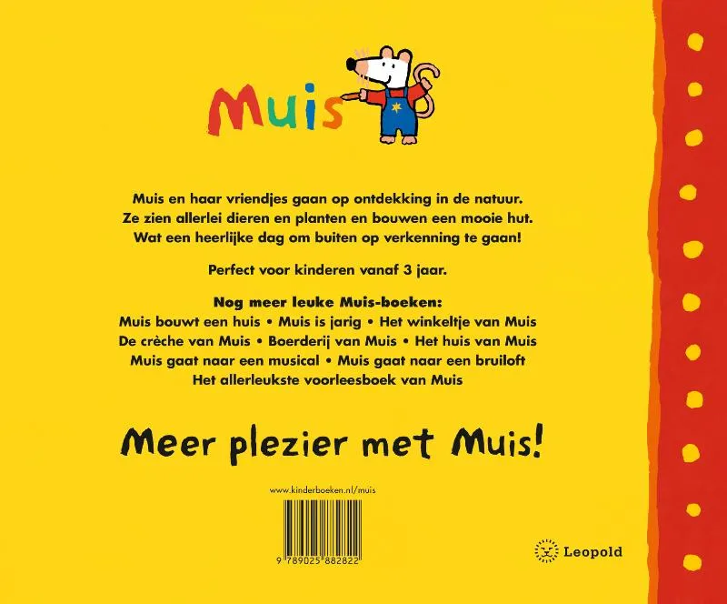 Muis wandelt in de natuur | 9789025882822 Muis wandelt in de natuur - Afbeelding 2