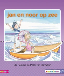 Jan en Noor op zee