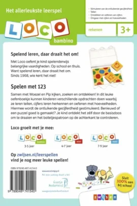 Alternative view of Loco bambino Woezel & Pip spelen met 123