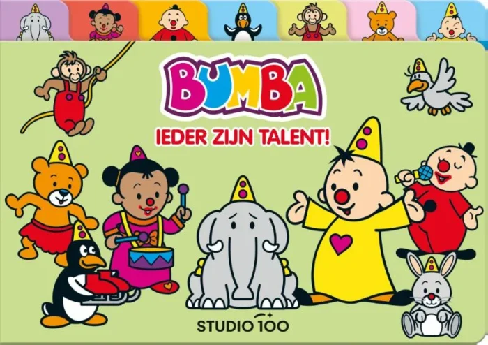 Kartonboek met flapjes - Ieder zijn talent
