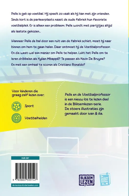 Pelle en de voetbalprofessor | 9789000399147 Pelle en de voetbalprofessor - Afbeelding 2