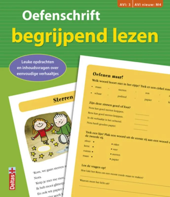 Oefenschrift begrijpend lezen leuke opdrachten en inhoudsvragen over eenvoudige verhaaltjes 2de leerjaar | 9789044731712 Oefenschrift begrijpend lezen leuke opdrachten en inhoudsvragen over eenvoudige verhaaltjes 2de leerjaar