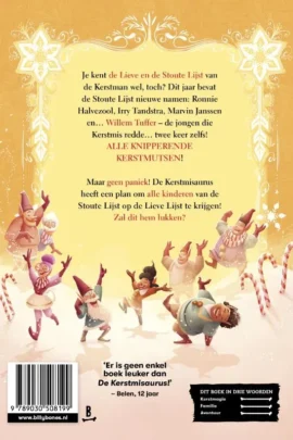 De Kerstmisaurus en de lijst met stoute kinderen | 9789030508199