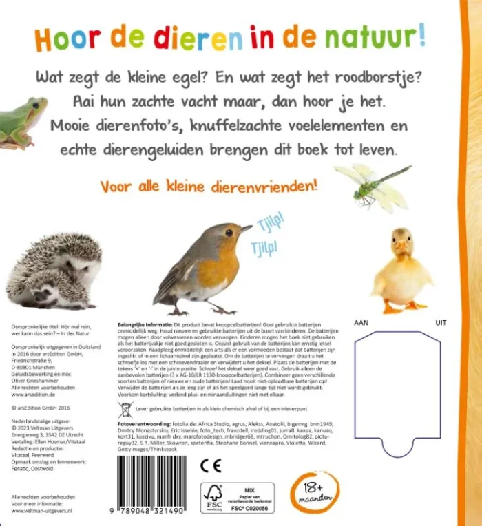 Welk dier hoor ik hier? in de natuur - Afbeelding 2