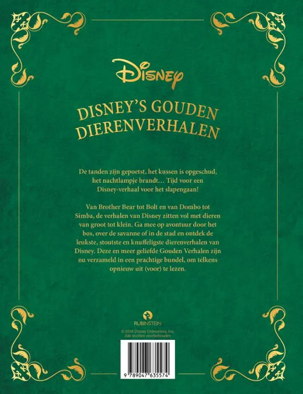 Disney's Gouden Dierenverhalen | 9789047635574 Disney's Gouden Dierenverhalen - Afbeelding 2
