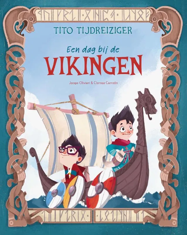 Een dag bij de Vikingen | 9789464398878 Een dag bij de Vikingen