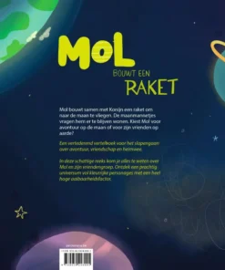 Alternative view of Mol bouwt een raket