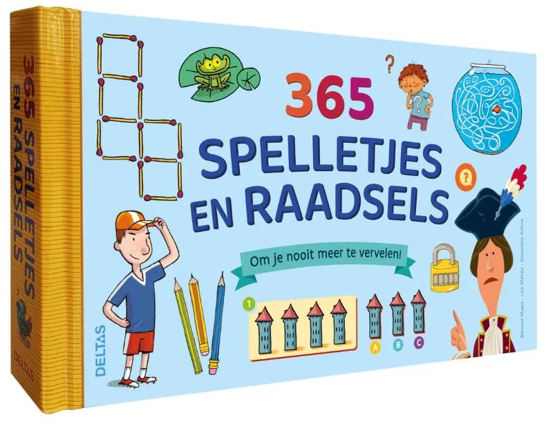 365 spelletjes en raadsels | 9789044761658 365 spelletjes en raadsels