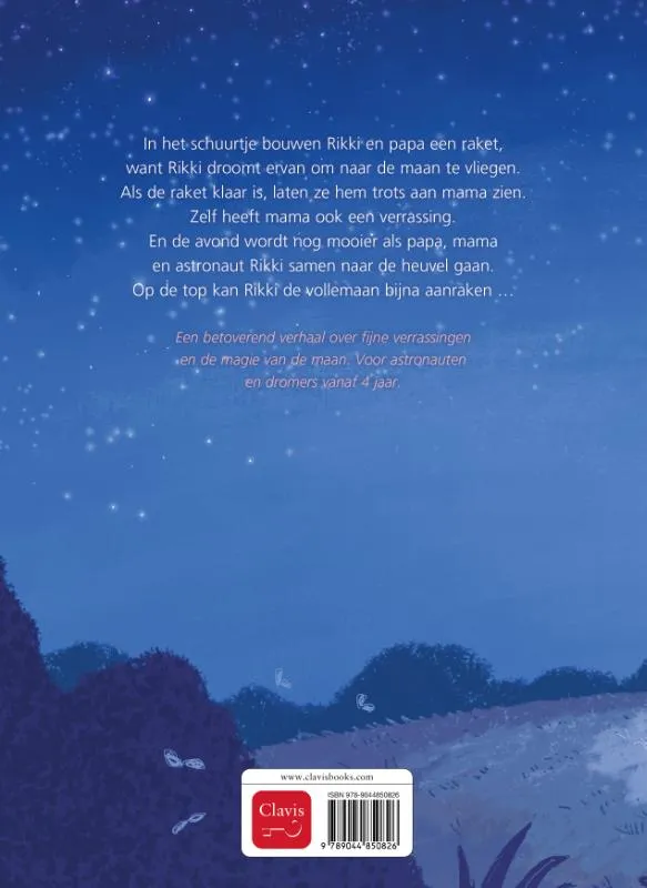 Rikki en de maan | 9789044850826 Rikki en de maan - Afbeelding 2