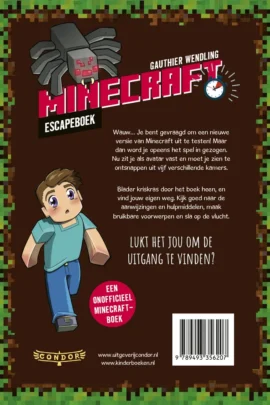 Alternative view of Minecraft Escapeboek