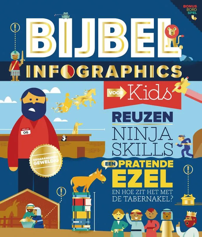 Bijbel infographics voor kids | 9789033835964 Bijbel infographics voor kids