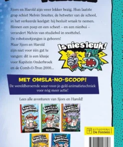 Alternative view of Kapitein Onderbroek en de knotsgekke knokpartij met de robotsnotjongen
