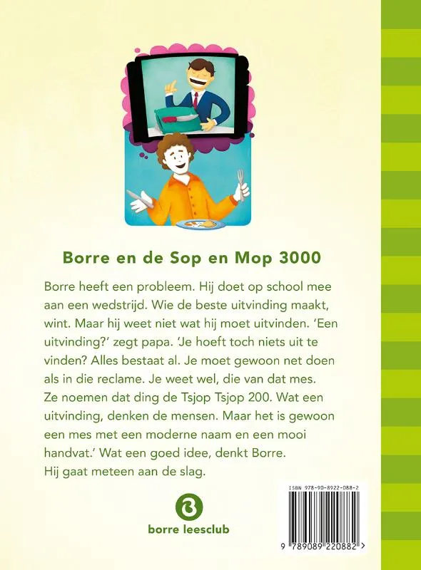 Borre en de sop en mop 3000 | 9789089220882 Borre en de sop en mop 3000 - Afbeelding 2
