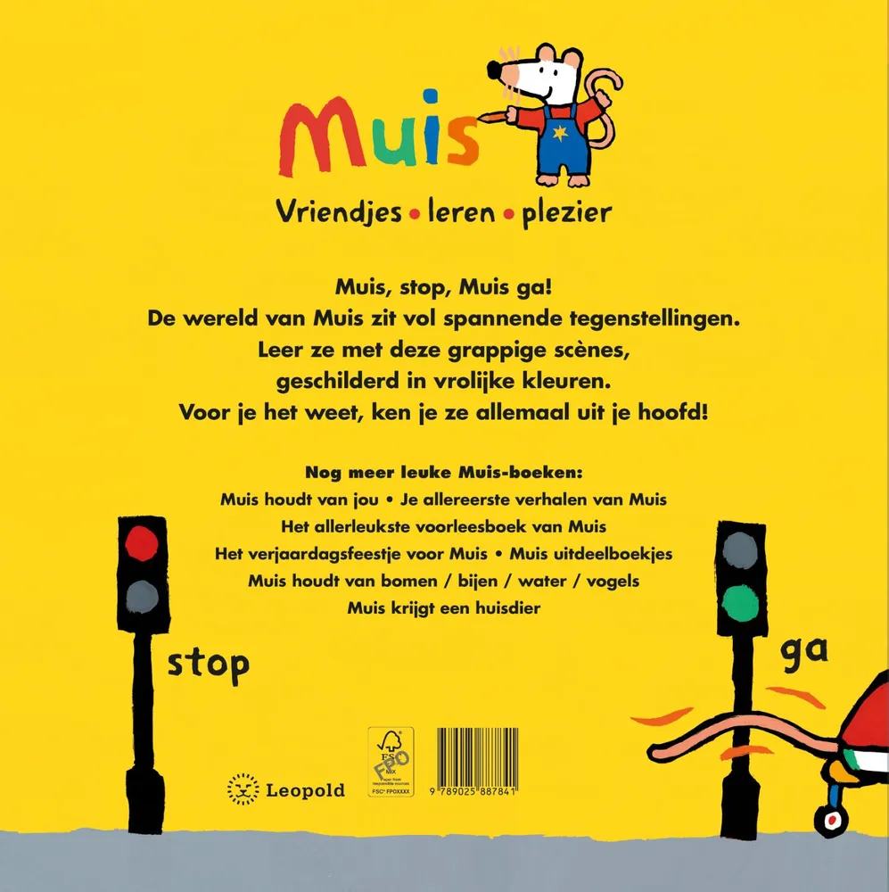 Muis groot, Muis klein | 9789025887841 Muis groot, Muis klein - Afbeelding 2