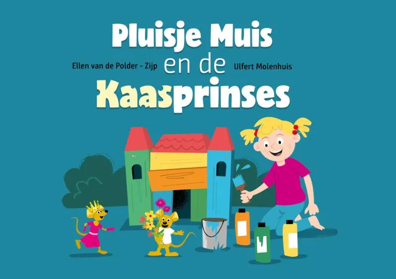 Pluisje muis en de kaasprinses kamishibai vertelplaten | 9789493200609 Pluisje muis en de kaasprinses kamishibai vertelplaten