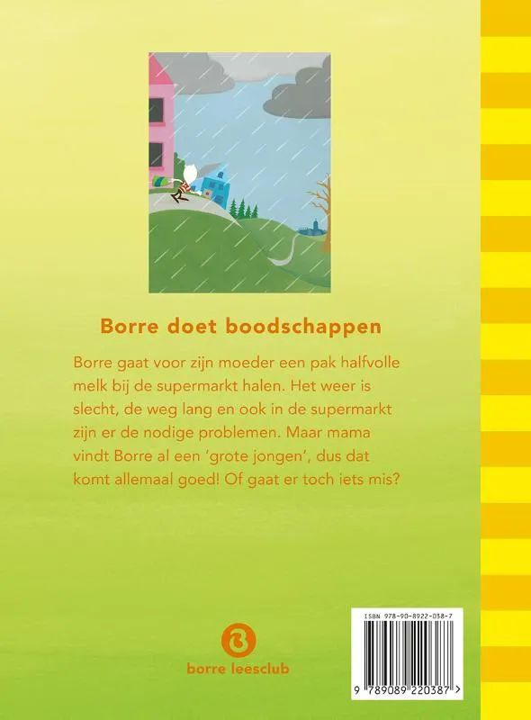 Borre doet boodschappen | 9789089220387 Borre doet boodschappen - Afbeelding 2