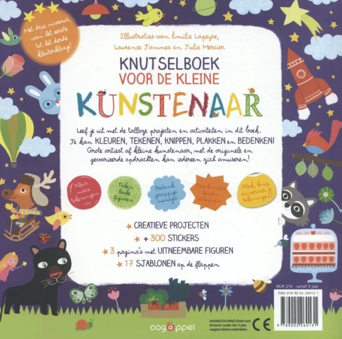 Knutselboek voor de kleine kunstenaar - Afbeelding 2