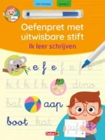 Oefenpret met uitwisbare stift - Ik leer schrijven | 9789036648783