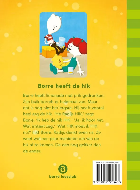 Borre heeft de hik | 9789089220943 Borre heeft de hik - Afbeelding 2