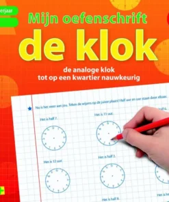 Mijn oefenschrift de klok