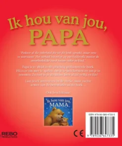 Ik hou van jou, papa | 9789036647335 Ik hou van jou, papa - Afbeelding 2