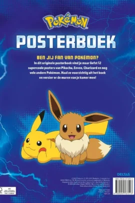 Pokémon posterboek | 9789044767513
