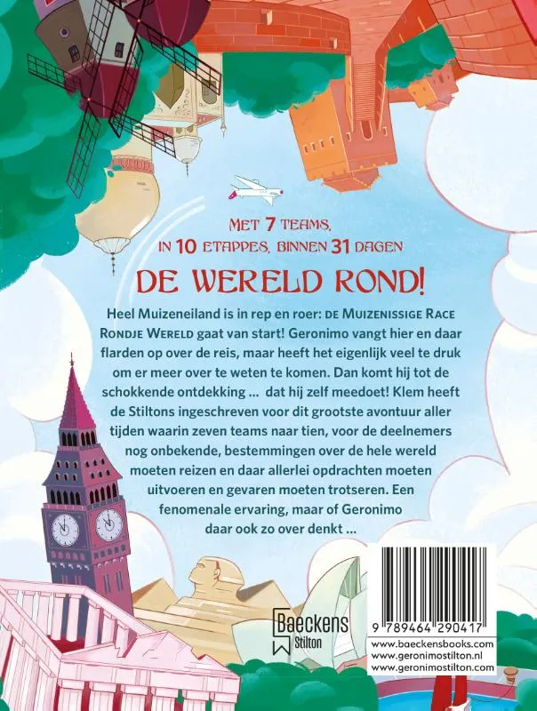 De wereld rond met Stilton... Geronimo Stilton | 9789464290417 De wereld rond met Stilton... Geronimo Stilton - Afbeelding 2