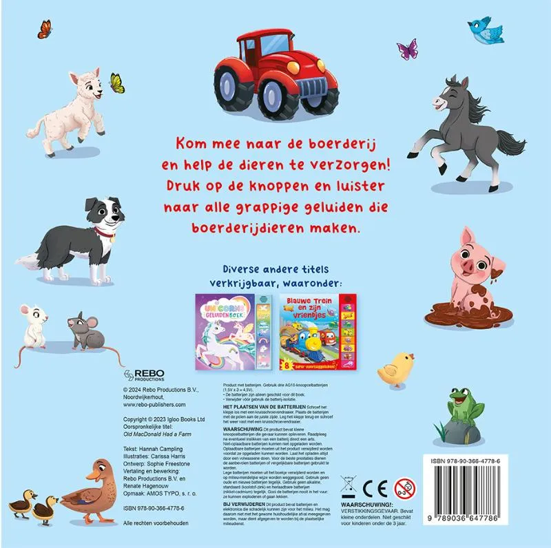 Help mee op de boerderij | 9789036647786 Help mee op de boerderij - Afbeelding 2