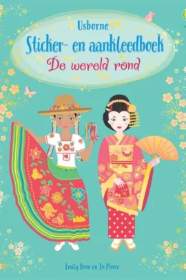 De wereld rond - Sticker- en aankleedboek