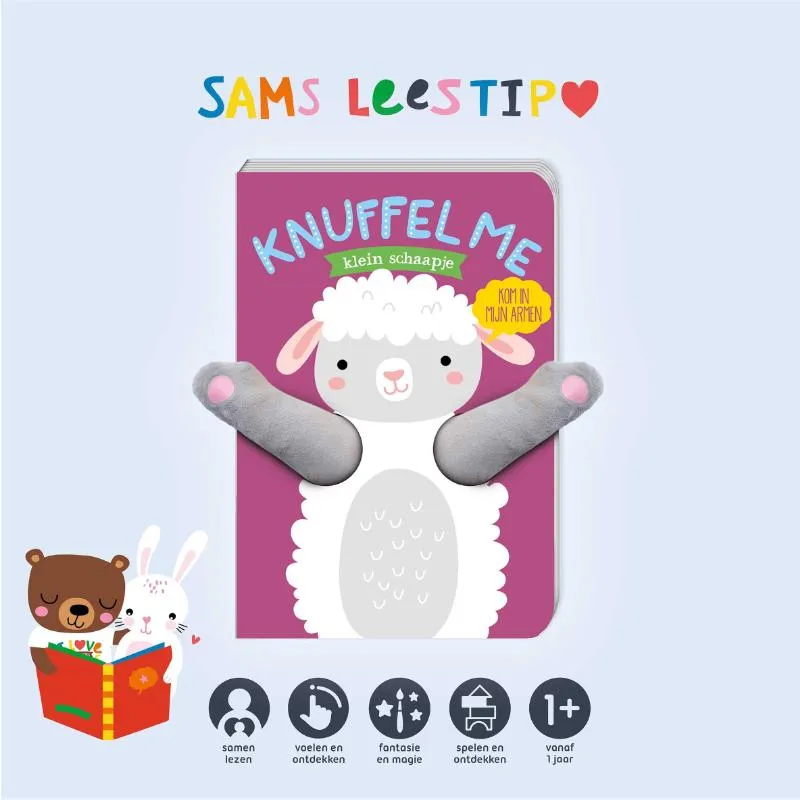 Knuffel me klein schaapje | 9789463339612 Knuffel me klein schaapje - Afbeelding 2