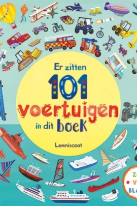 Er zitten 101 voertuigen in dit boek
