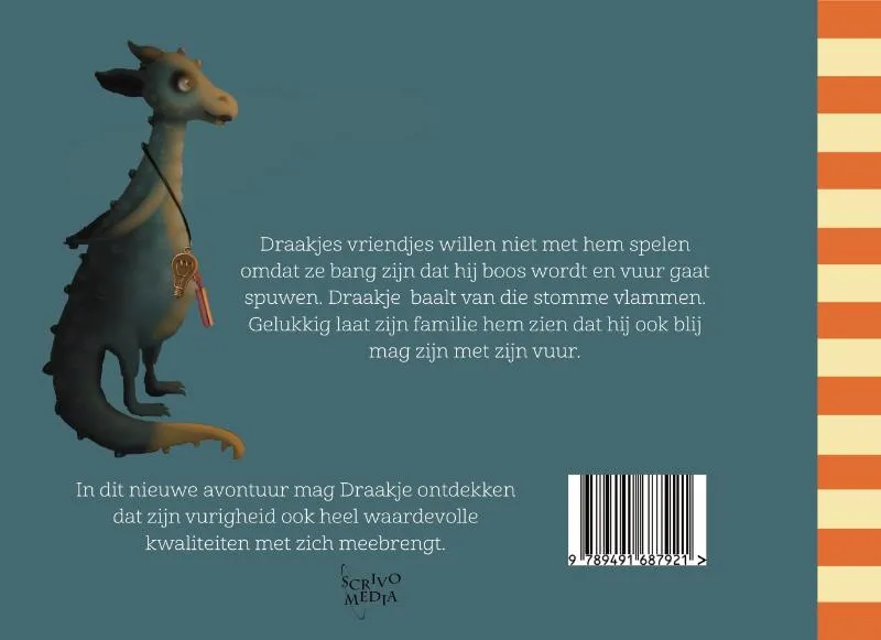 Draakje Vurig en het vuur | 9789491687921 Draakje Vurig en het vuur - Afbeelding 2