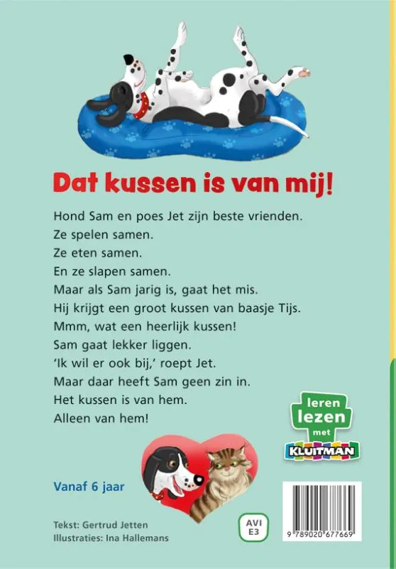 Dat kussen is van mij! | 9789020677669 Dat kussen is van mij! - Afbeelding 2