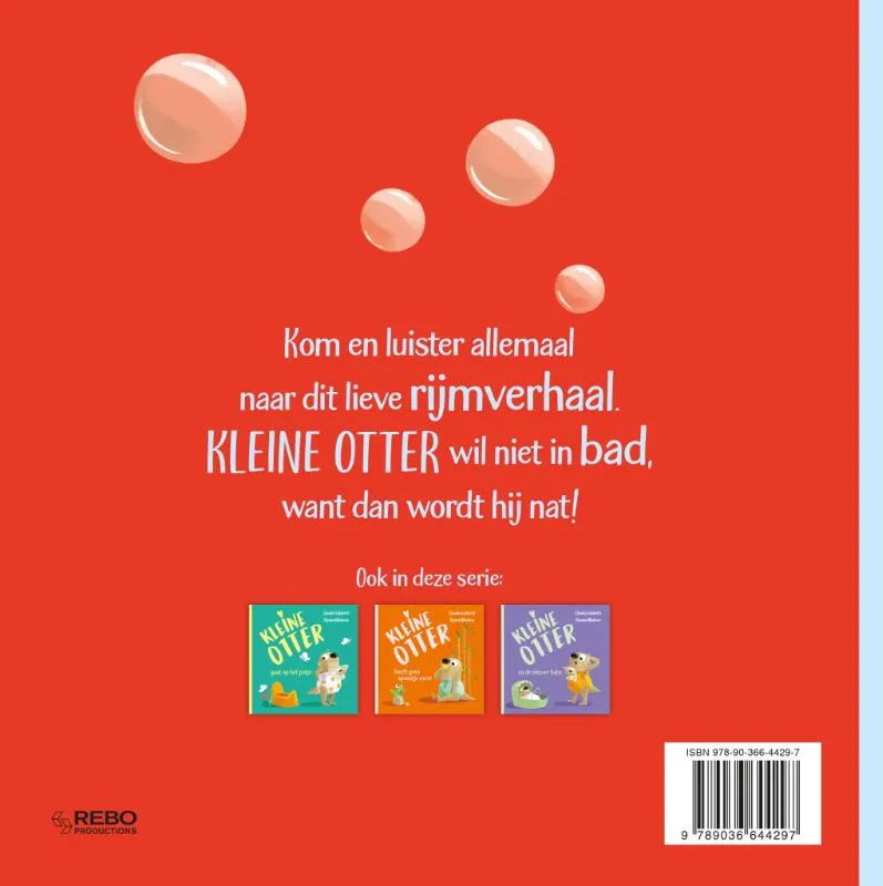Kleine Otter gaat in bad | 9789036644297 Kleine Otter gaat in bad - Afbeelding 2