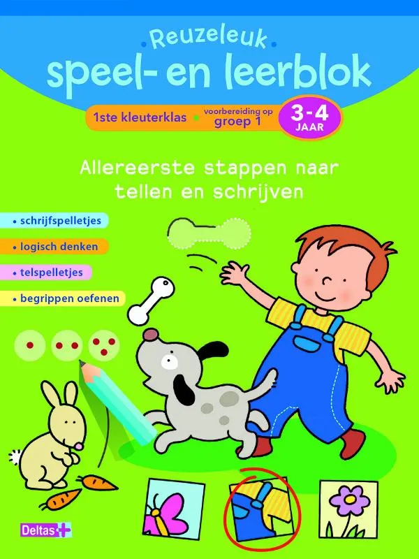 Voorbereiding op groep 1; 3-4 jaar | 9789044742343 Voorbereiding op groep 1; 3-4 jaar
