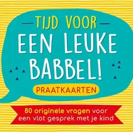Tijd voor een leuke babbel! Praatkaarten