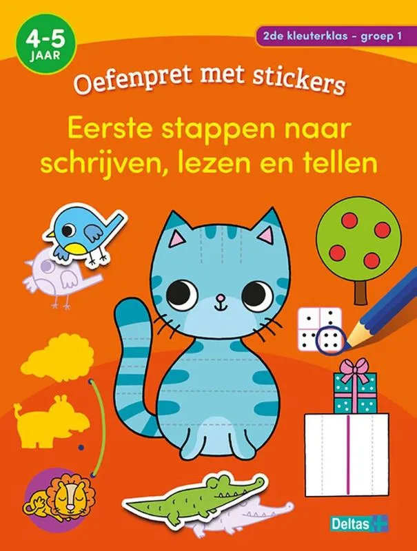 Eerste stappen naar schrijven, lezen en tellen groep 1 | 9789044763348 Eerste stappen naar schrijven, lezen en tellen groep 1