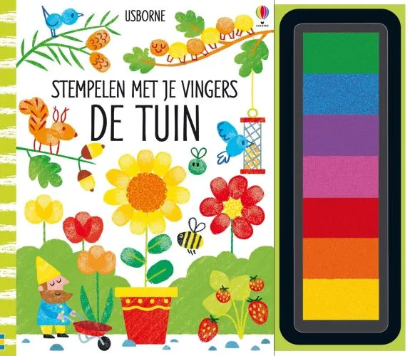 Stempelen met je vingers De Tuin | 9781474960403 Stempelen met je vingers De Tuin