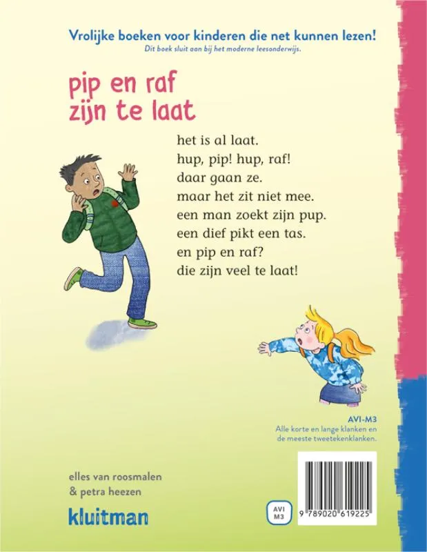 Pip en Raf zijn te laat | 9789020619225 Pip en Raf zijn te laat - Afbeelding 2