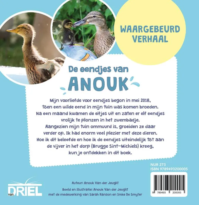 De eendjes van Anouk | 9789493200005 De eendjes van Anouk - Afbeelding 2